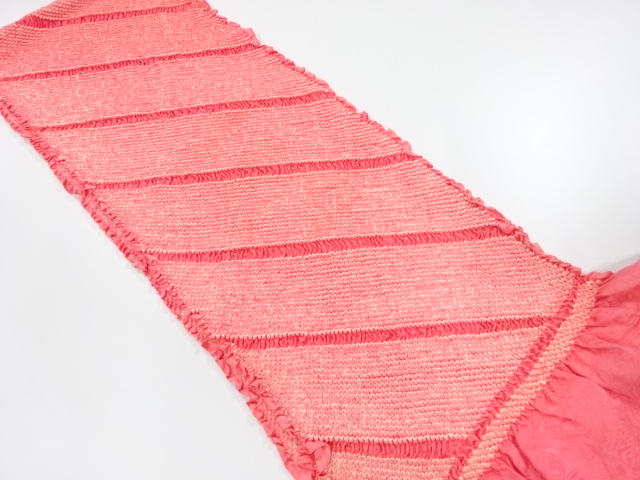 正絹　振袖用　絞り　帯揚げ